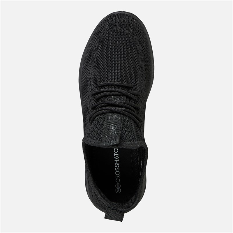 Crosshatch Dame Antioch Træningssko Black Mono - Billede 4