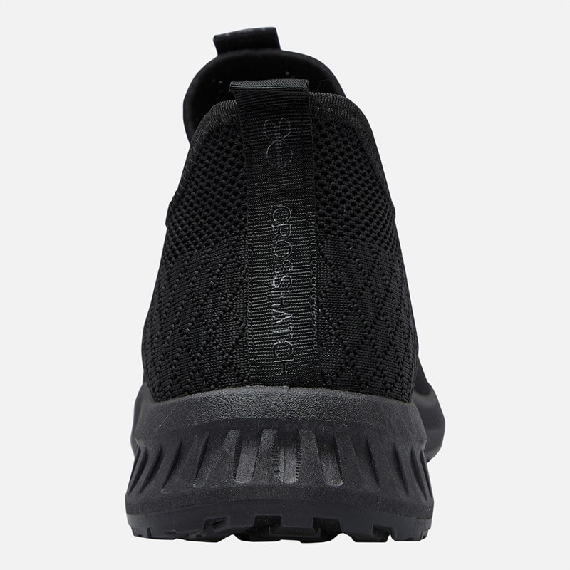 Crosshatch Herre Antioch Træningssko Black Mono - Billede 3