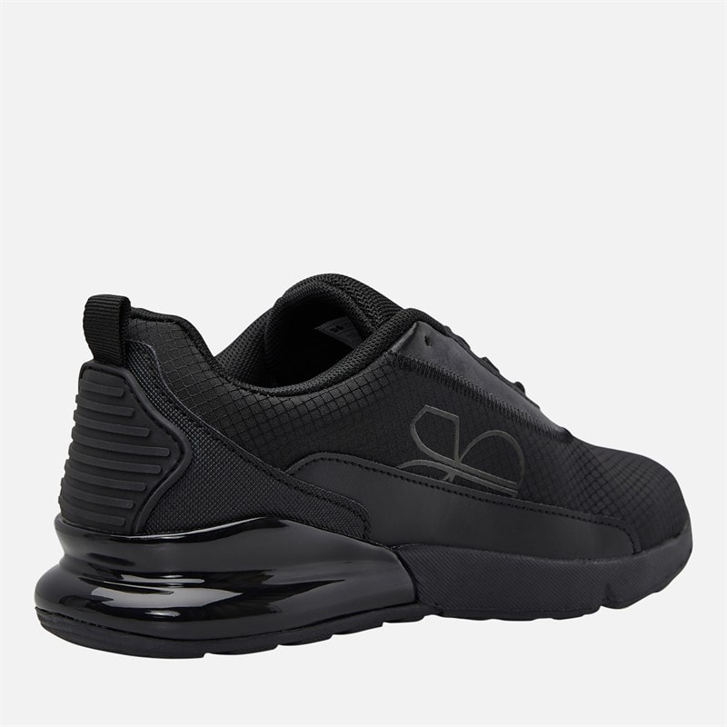 Crosshatch Junior Drenge Smitlay II sneakers Black Mono - Billede 5