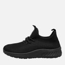 Crosshatch Junior Drenge Antioch træningssko Black Mono
