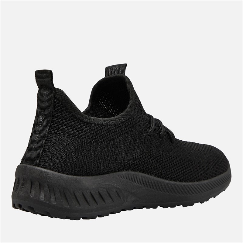 Crosshatch Junior Drenge Antioch træningssko Black Mono - Billede 5