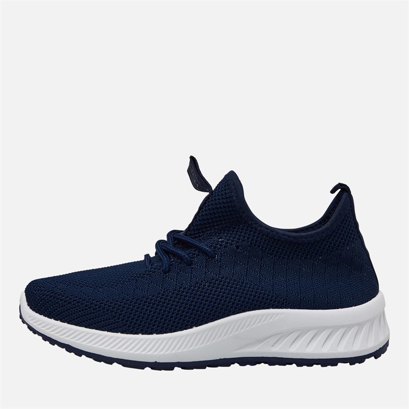 Crosshatch Junior Drenge Antioch træningssko Navy - Billede 1
