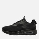 Crosshatch Junior Drenge Chiltern sko Black Mono