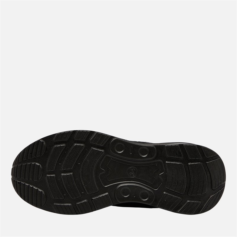 Crosshatch Junior Drenge Chiltern sko Black Mono - Billede 2