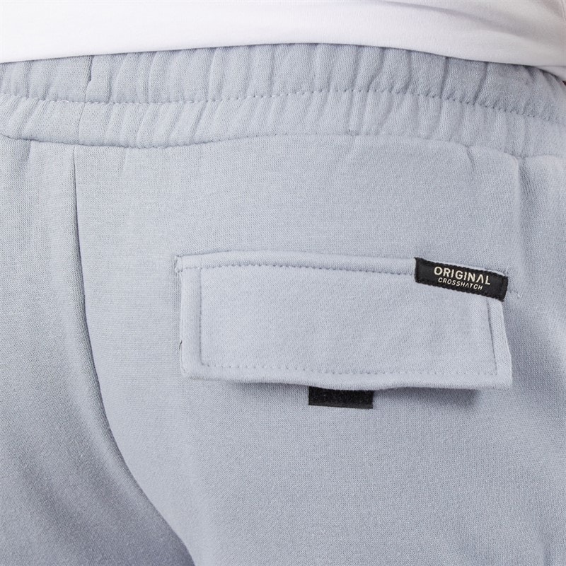 Crosshatch Herre Bardon Cargo Shorts Steel Blue - Billede 3