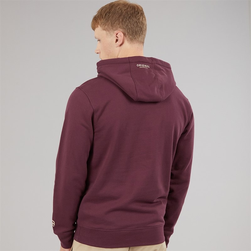 Crosshatch Herre Motocross Hættetrøje Wine - Billede 2