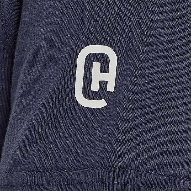 Crosshatch Herre Carrimoore T shirt Marineblå - Billede 4