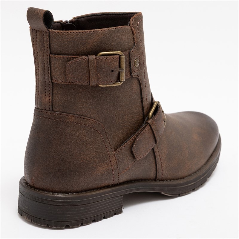 Deakins Herre Harris Biker Støvler Brun - Billede 4