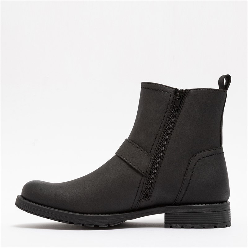Deakins Herre Harris Biker Støvler Sort - Billede 3