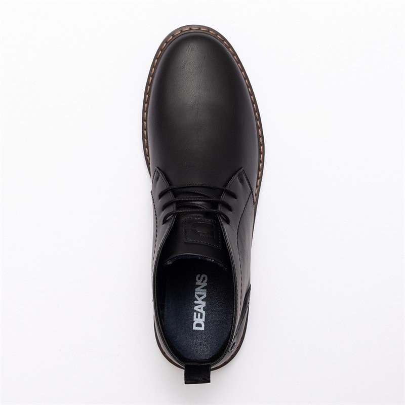Deakins Herre Boyce Chukka Ankelstøvler Sort - Billede 5