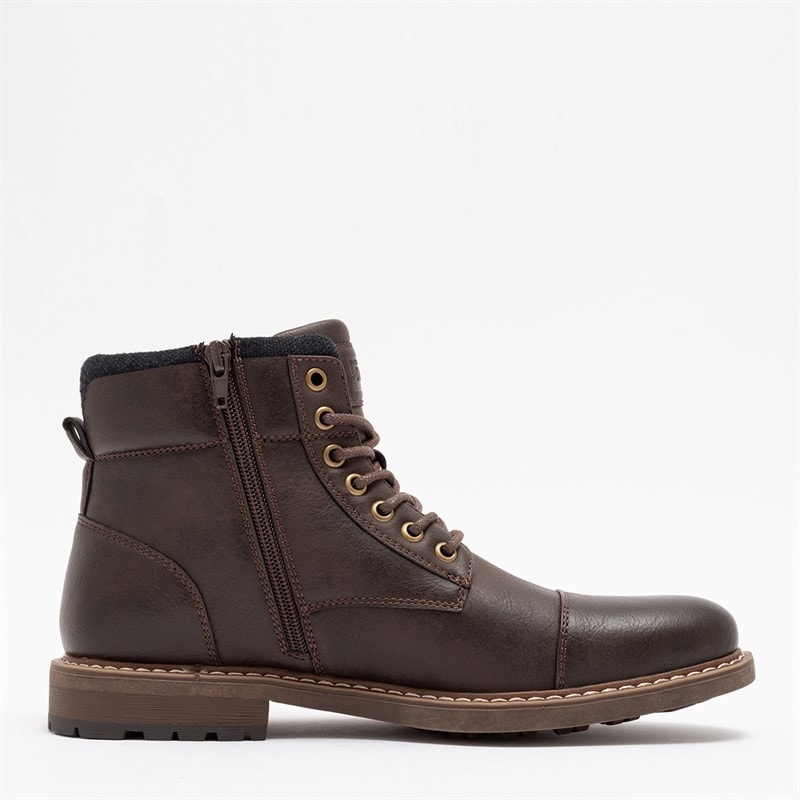 Deakins Herre Barrie Strop Arbejdsstøvler Brun - Billede 3