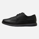 Deakins Herre Karl Brogue Sko Sort/Charcoal