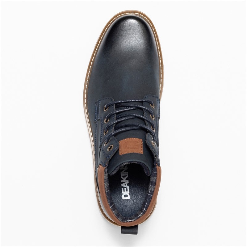 Deakins Herrestøvler Oxford II Marineblå/Tan - Billede 4