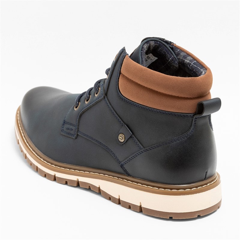 Deakins Herrestøvler Oxford II Marineblå/Tan - Billede 5