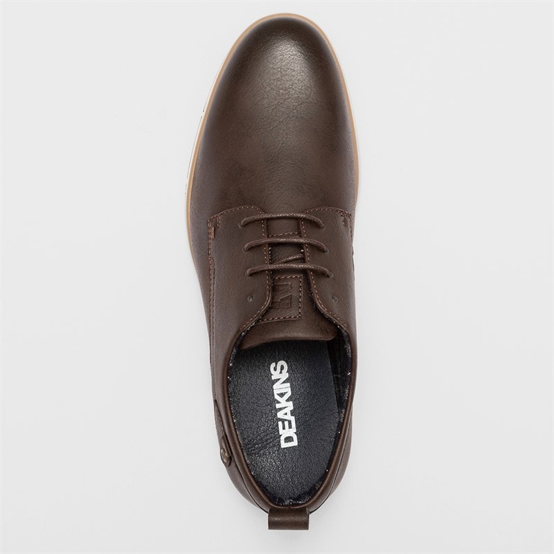 Deakins Herre Aiden Sko Chokoladebrun Pu - Billede 4