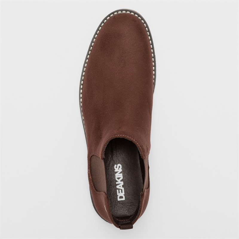 Deakins Herre Oakwood Chelsea støvler Chokolade - Billede 4