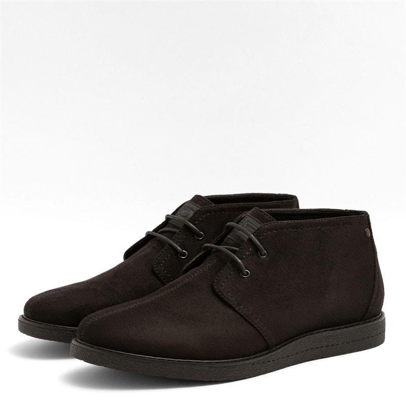 Deakins Herre Carlton Chukka Støvler Sort/Sort - Billede 1