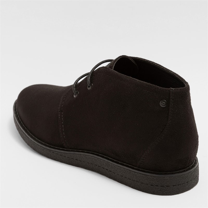 Deakins Herre Carlton Chukka Støvler Sort/Sort - Billede 3
