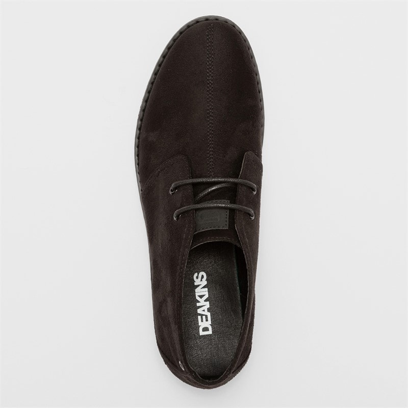 Deakins Herre Carlton Chukka Støvler Sort/Sort - Billede 4