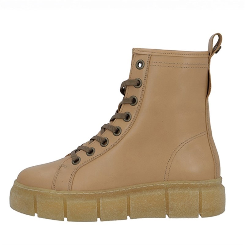 Ca'Shott Dame Casflora Blonde Støvler Læder Beige