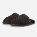 Ca'Shott Dame Caslynn hjemme ruskind hjemmesko Dark Brown