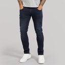 Duck And Cover Jeans til Herre Maylead Slim Fit Blå Sort