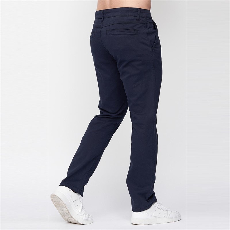 Duck and Cover Herre Duck And Cover Moretor Chino bukser Marineblå - Billede 2