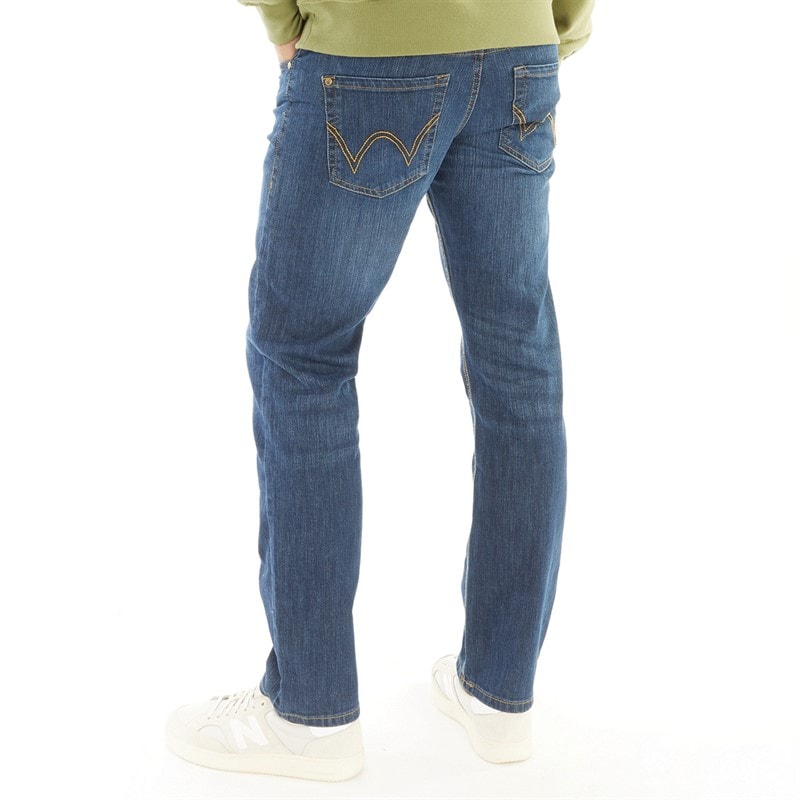 Duck and Cover Herre Hydras Jeans Med Lige Ben Blå - Billede 2