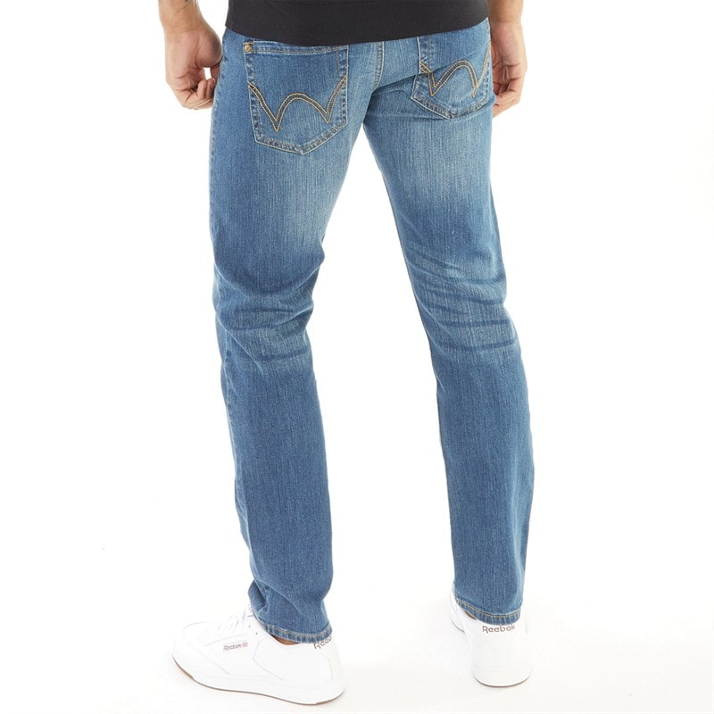 Duck and Cover Herre Hydras Jeans Med Lige Ben Blå - Billede 2