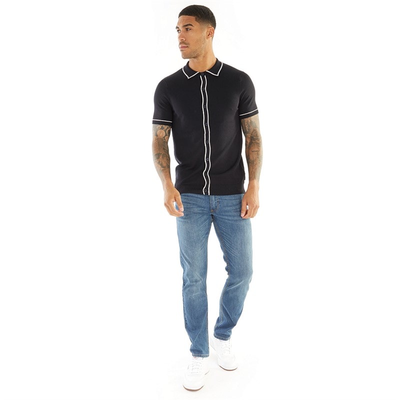 Duck and Cover Herre Hydras Jeans Med Lige Ben Blå - Billede 3