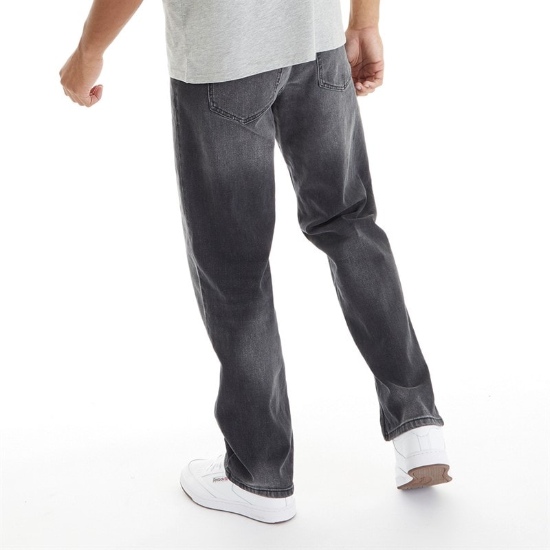 Duck and Cover Herre Rushawn Jeans med Afslappet Pasform Sort - Billede 2