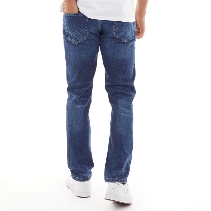 Duck and Cover Herre Janstar Jeans Med Lige Ben Blå - Billede 2