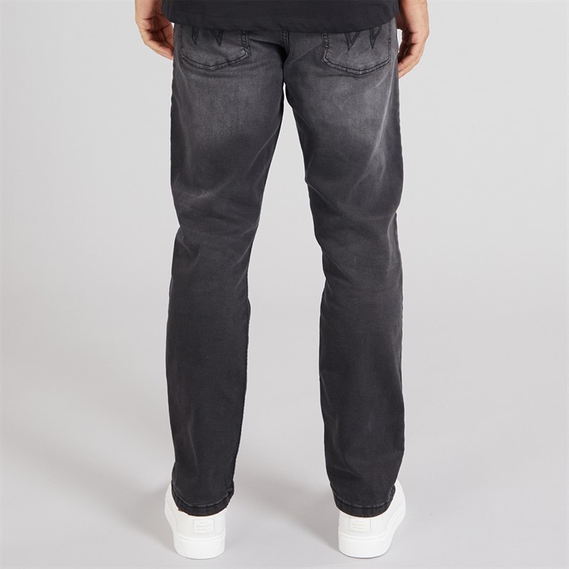 Duck and Cover Herre Hydras Jeans Med Lige Ben Sort - Billede 2