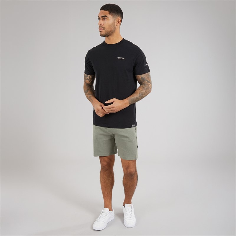 Duck and Cover Herre Landway T-shirt Sort - Billede 4