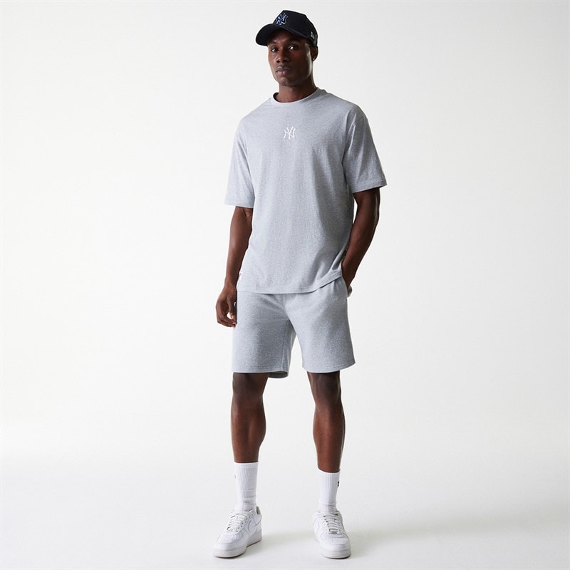 New Era Herre New York Yankees T-shirt Grey Med - Billede 5