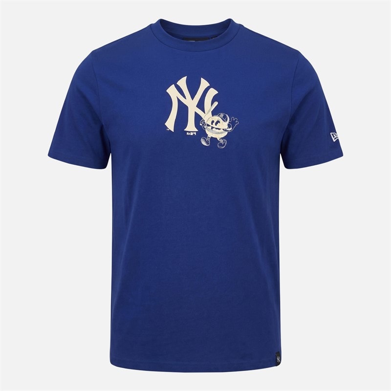 New Era New York Yankees T-shirt Blå - Billede 1