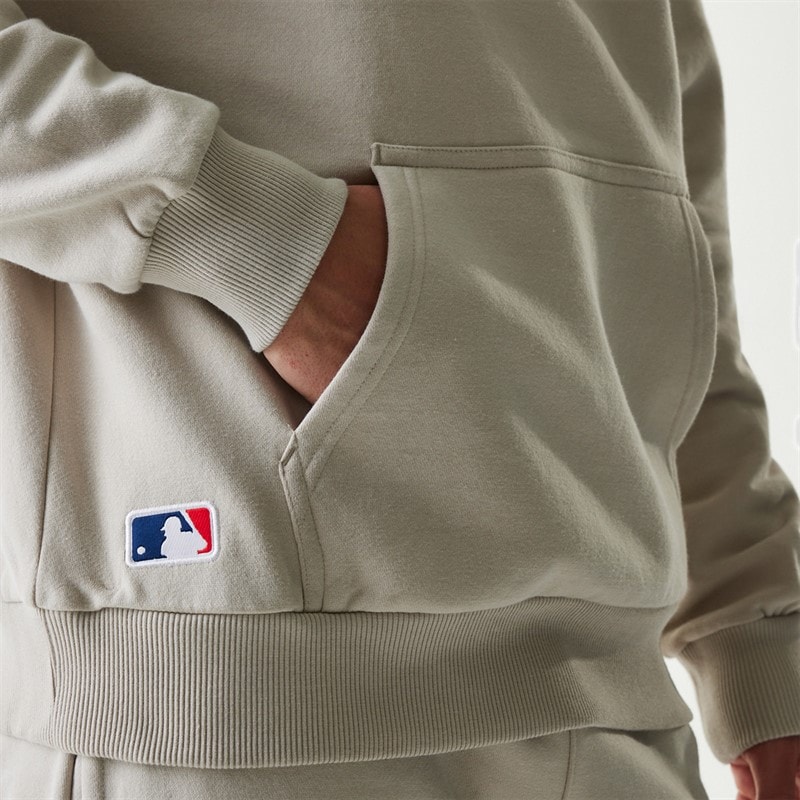 New Era Herre New York Yankees Hættetrøje Light Beige - Billede 4
