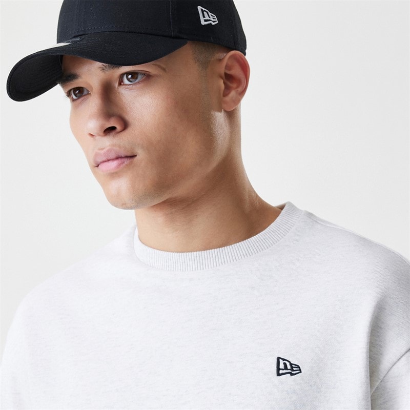 New Era Herre Essentials Sweatshirt Grey Pastel - Billede 3