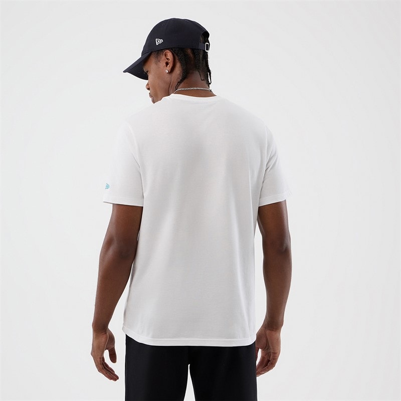 New Era Herre New York Yankees T-shirt Hvid - Billede 2
