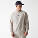New Era Herre New York Yankees Sweatshirt Light Beige