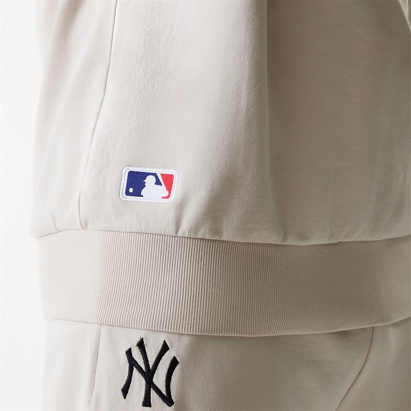 New Era Herre New York Yankees Sweatshirt Light Beige - Billede 3