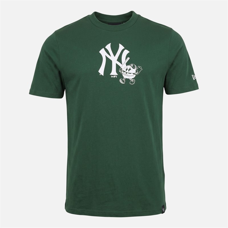 New Era New York Yankees T-shirt Dark Green - Billede 1
