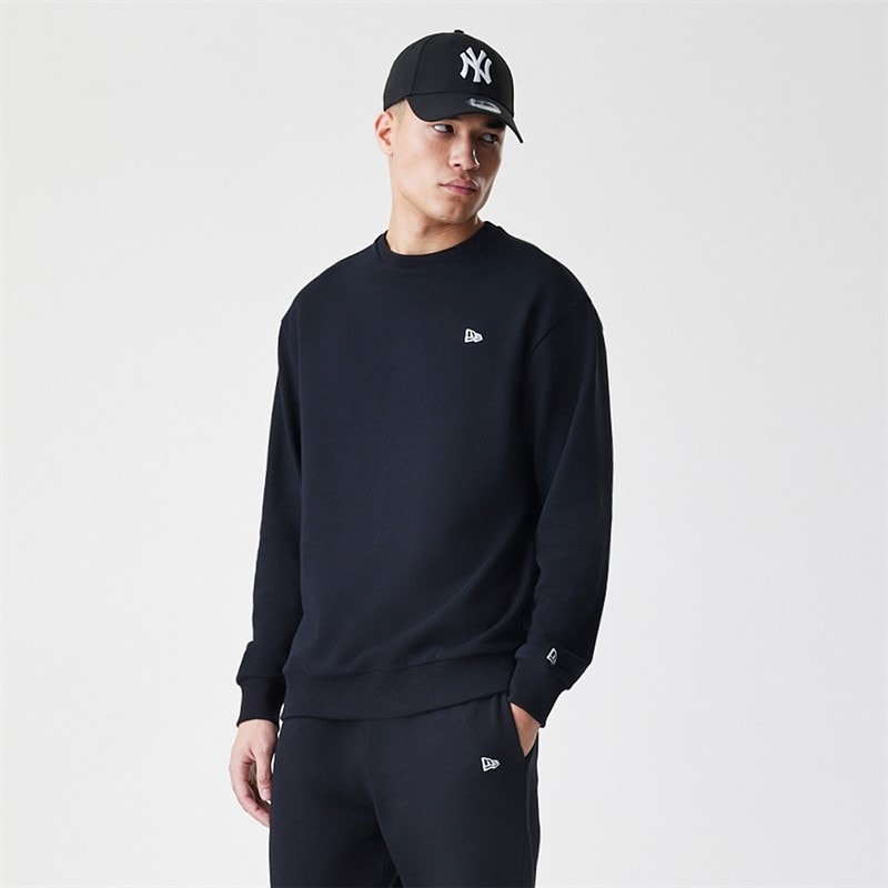 New Era Herre Essentials Sweatshirt Sort