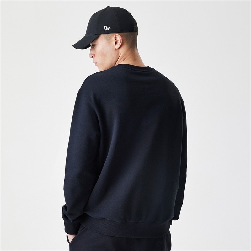 New Era Herre Essentials Sweatshirt Sort - Billede 2