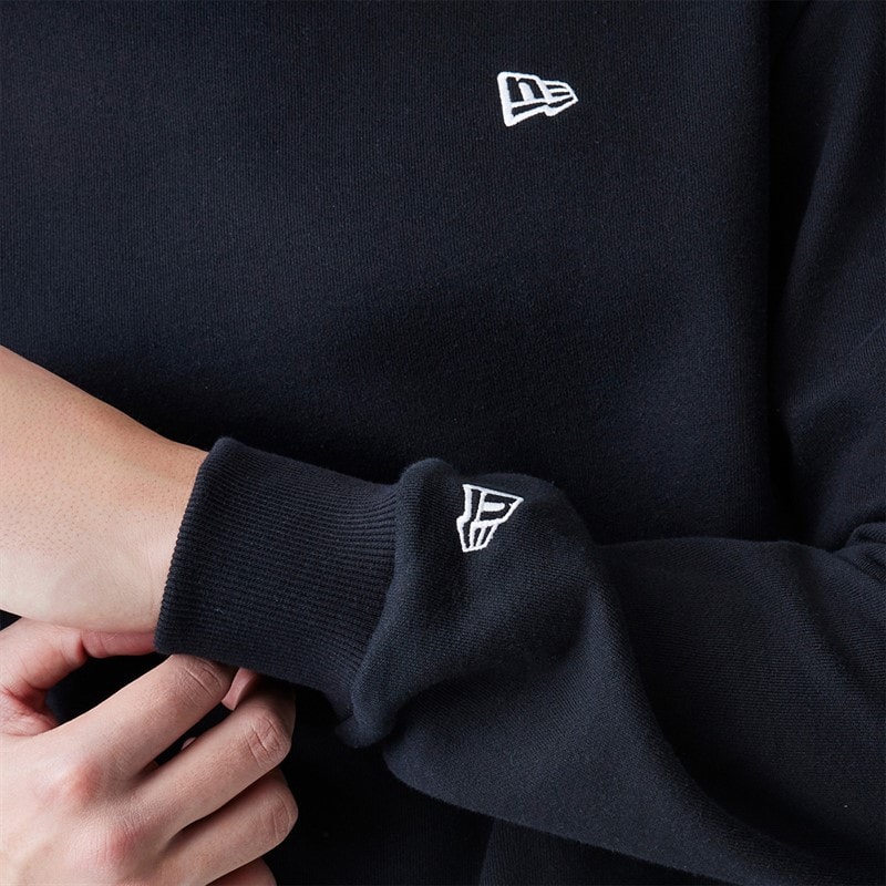 New Era Herre Essentials Sweatshirt Sort - Billede 4