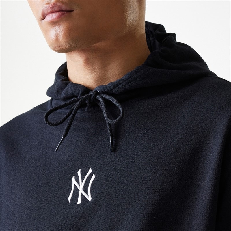New Era Herre New York Yankees Hættetrøje Sort - Billede 3