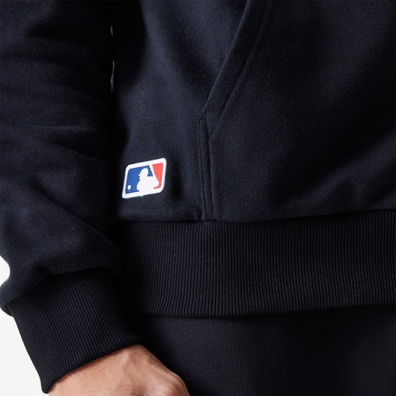 New Era Herre New York Yankees Hættetrøje Sort - Billede 4
