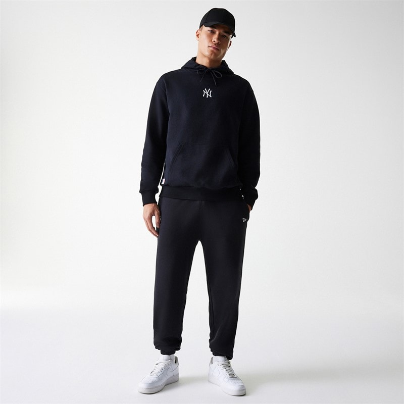 New Era Herre New York Yankees Hættetrøje Sort - Billede 5
