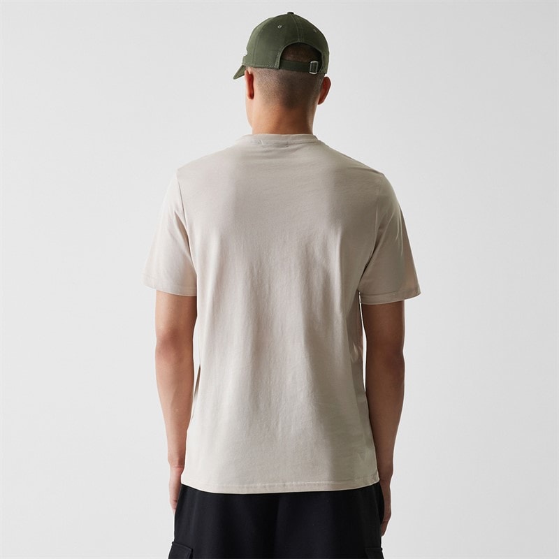 New Era Herre New York Yankees T-shirt Stone Hvid Stnwht - Billede 2