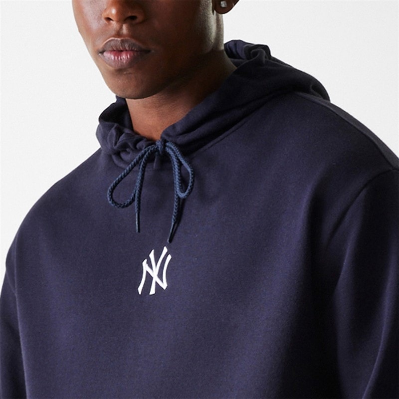 New Era Herre New York Yankees Hættetrøje Navy Nvy - Billede 3